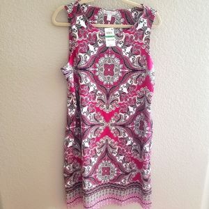 Charter Club NWT Summer Dress Awesome Nylon/Stretch Fabric LOVELY Size L